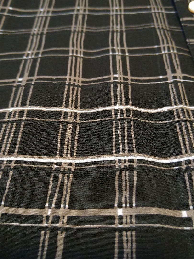 ♾*様 希少 POSTALCO フリーアーム シャツ ブラック チェック ポスタ