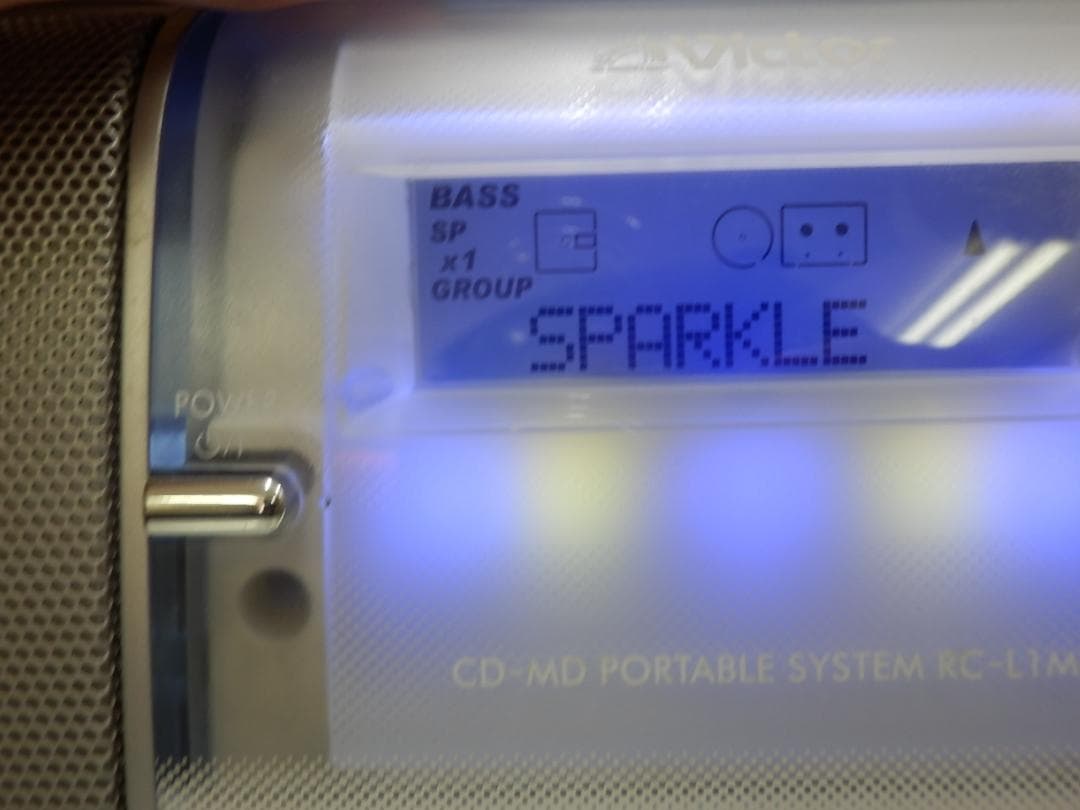 Victor ビクター CD-MDラジカセ RC-L1MD Clavia