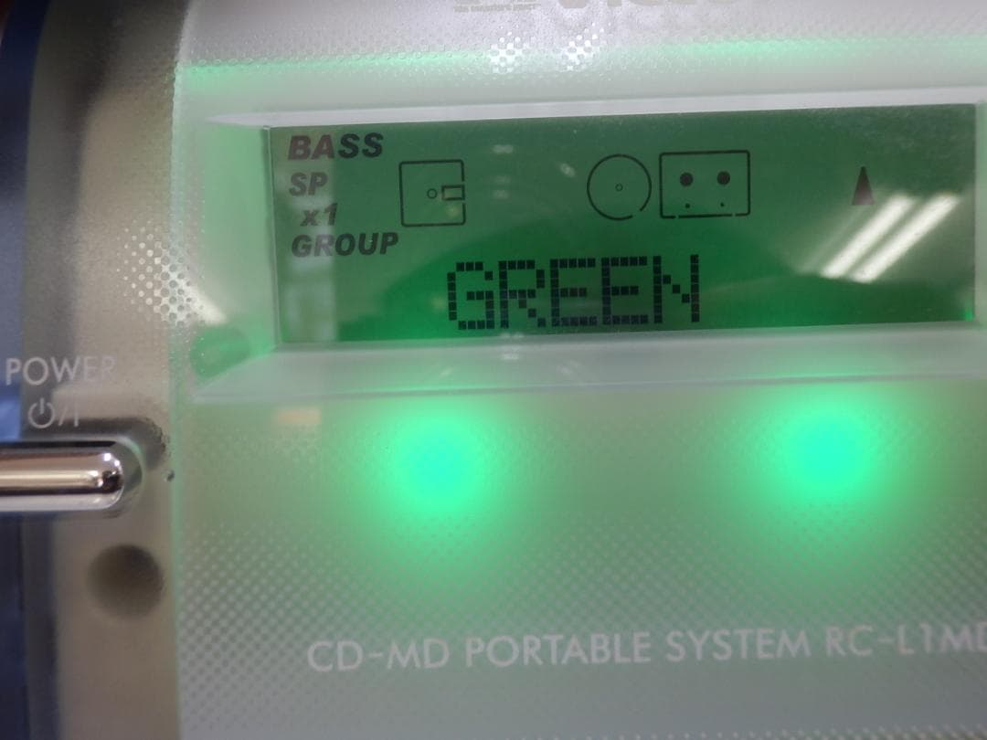 Victor ビクター CD-MDラジカセ RC-L1MD Clavia