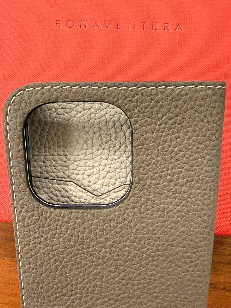 BONAVENTURA iPhone14pro チャコール×トゥルーグレー