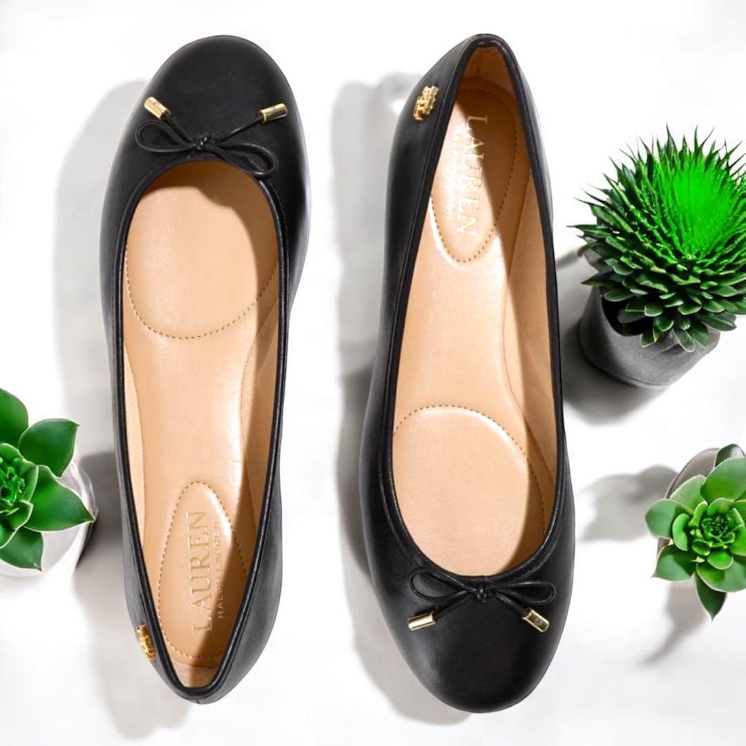 大人気！【Ralph Lauren】Jayna おしゃれフラットシューズ24cm