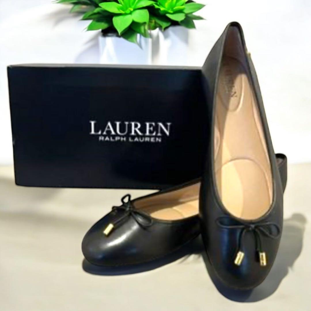 大人気！【Ralph Lauren】Jayna おしゃれフラットシューズ24cm