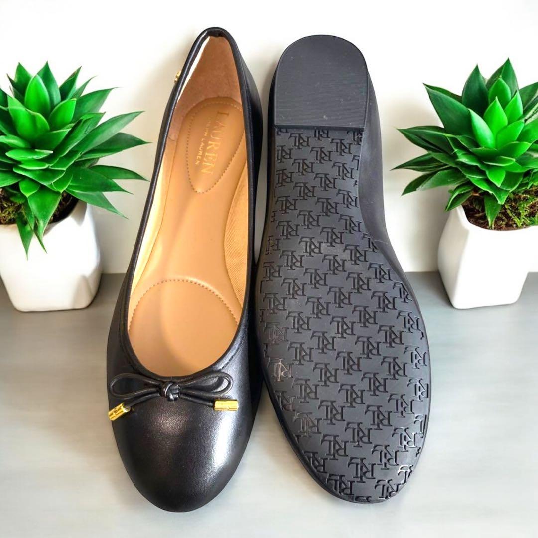 大人気！【Ralph Lauren】Jayna おしゃれフラットシューズ24cm