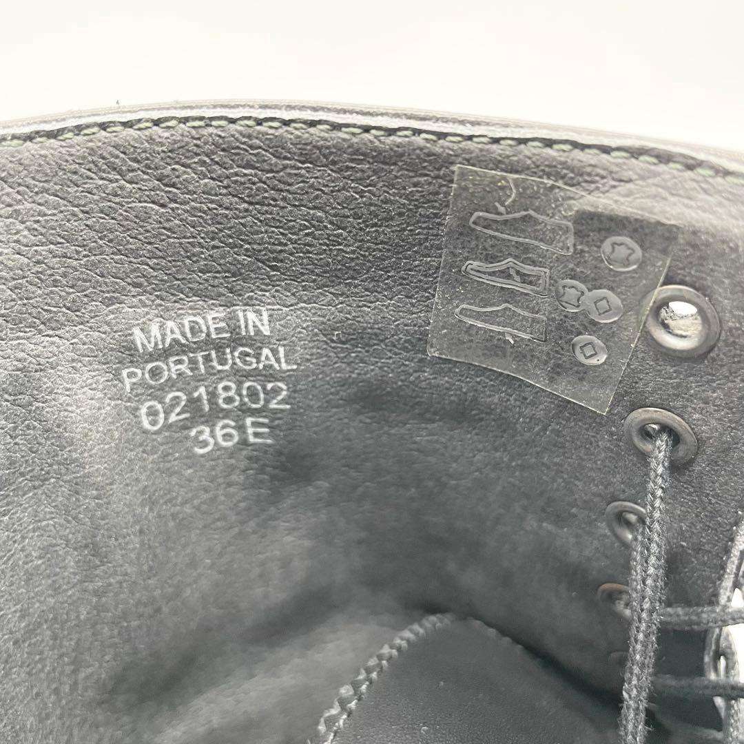 【極美品】BIRKENSTOCK LARAMIE レースアップブーツ レザー 黒