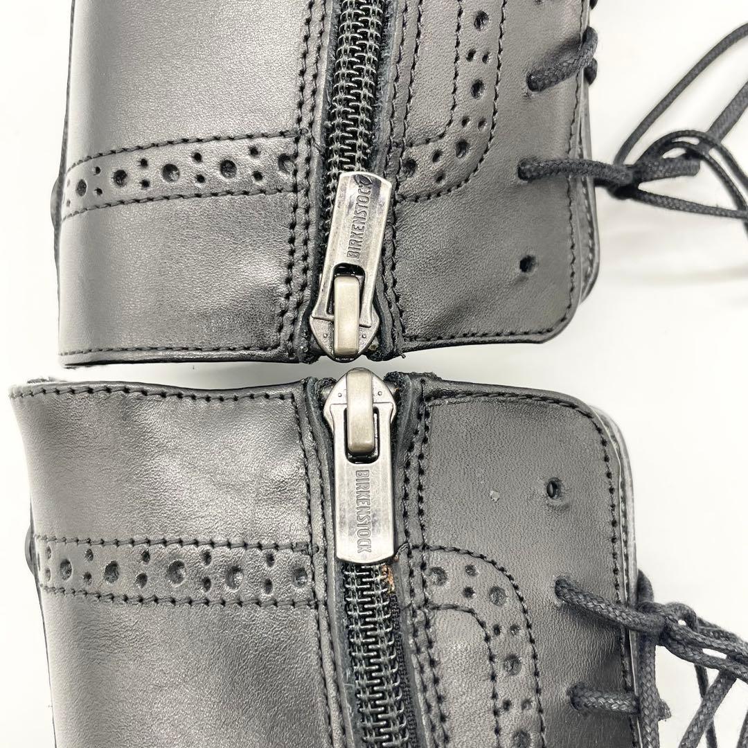 【極美品】BIRKENSTOCK LARAMIE レースアップブーツ レザー 黒