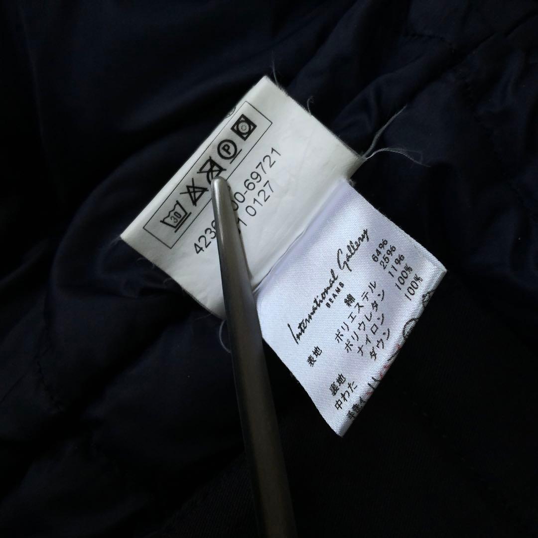 フランス製MONCLERモンクレール 青タグ 1 ダウンジャケット ネイビー