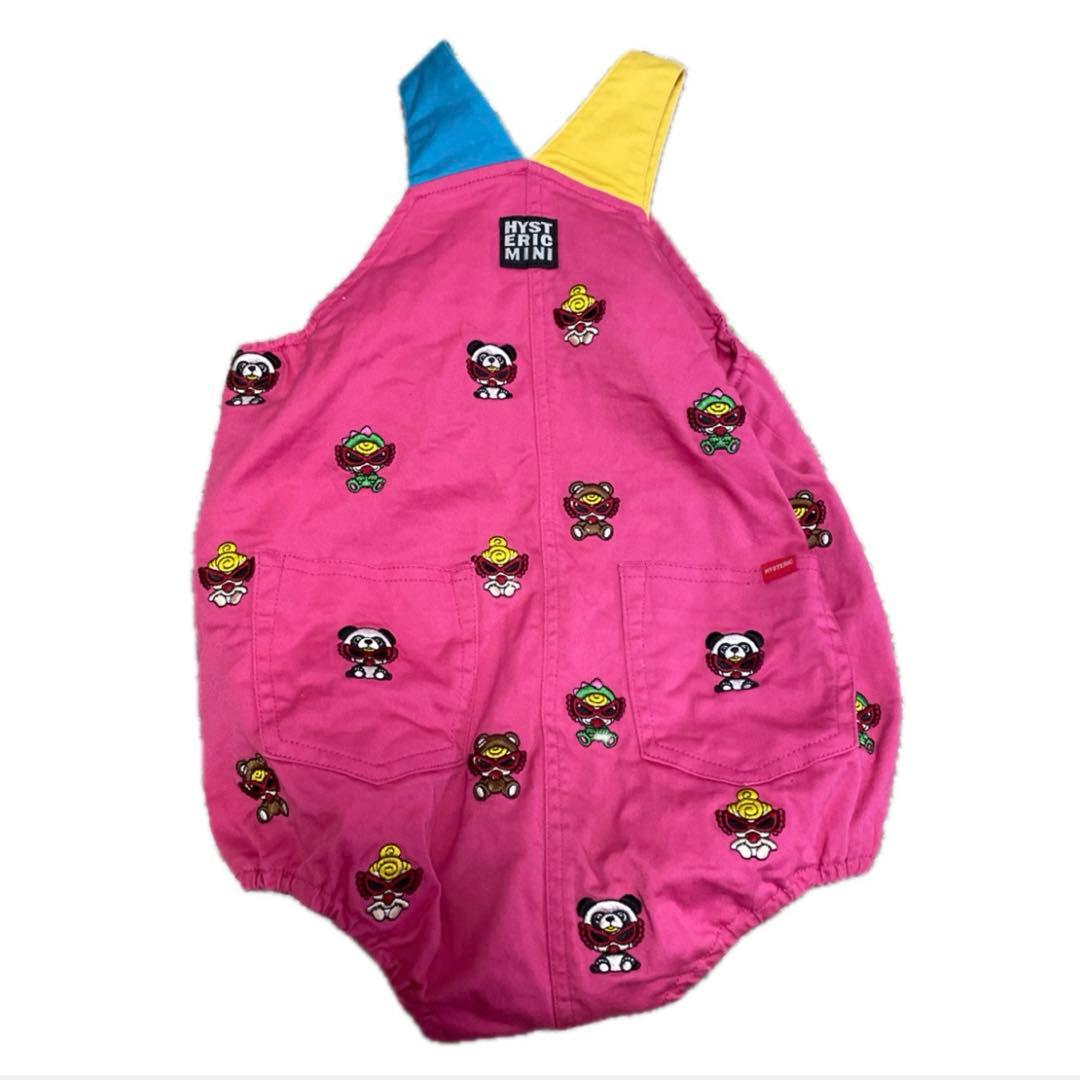 ヒステリックミニ　ヒスミニ　パネル刺繍　ダルマオール　Mサイズ　ピンク