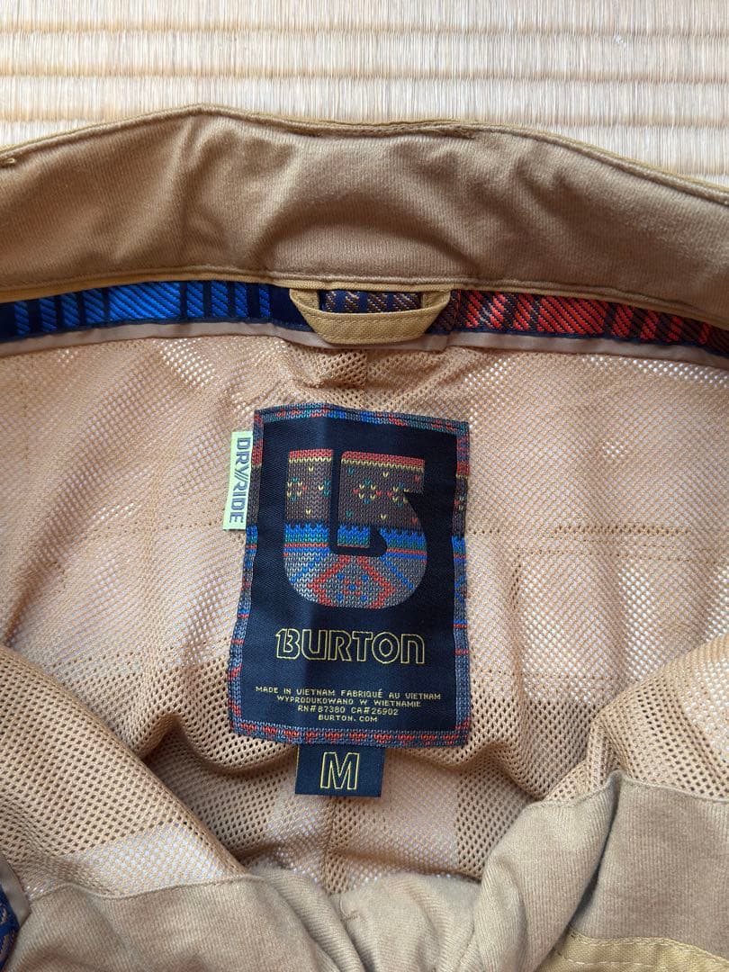Burton ベージュ スノーボードパンツ