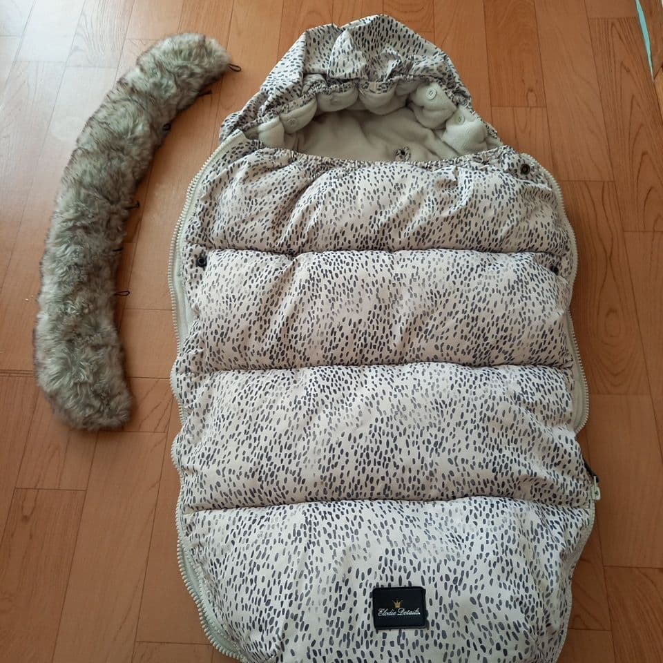 【美品】Elodie　エロディー　フットマフ　防寒　おくるみ