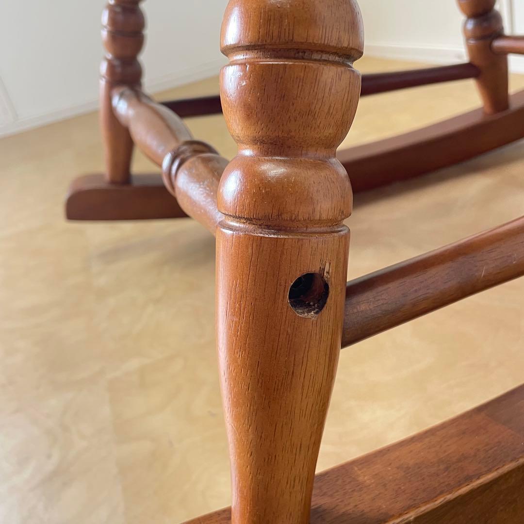 ロッキングチェア アームチェア 椅子 チェア 木製 ビンテージ カントリー