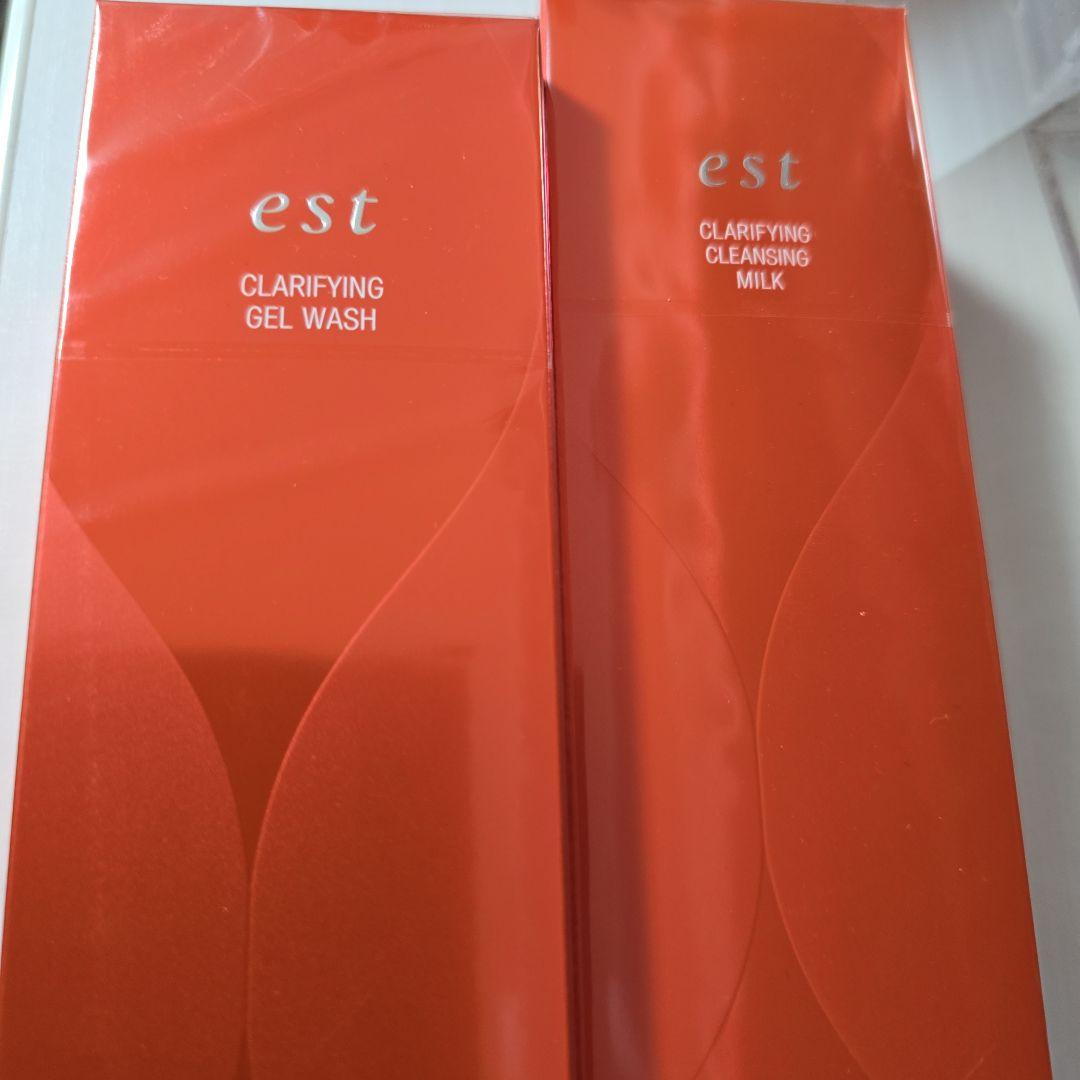 エスト クラリファイング ジェルウォッシュ & クレンジングミルク