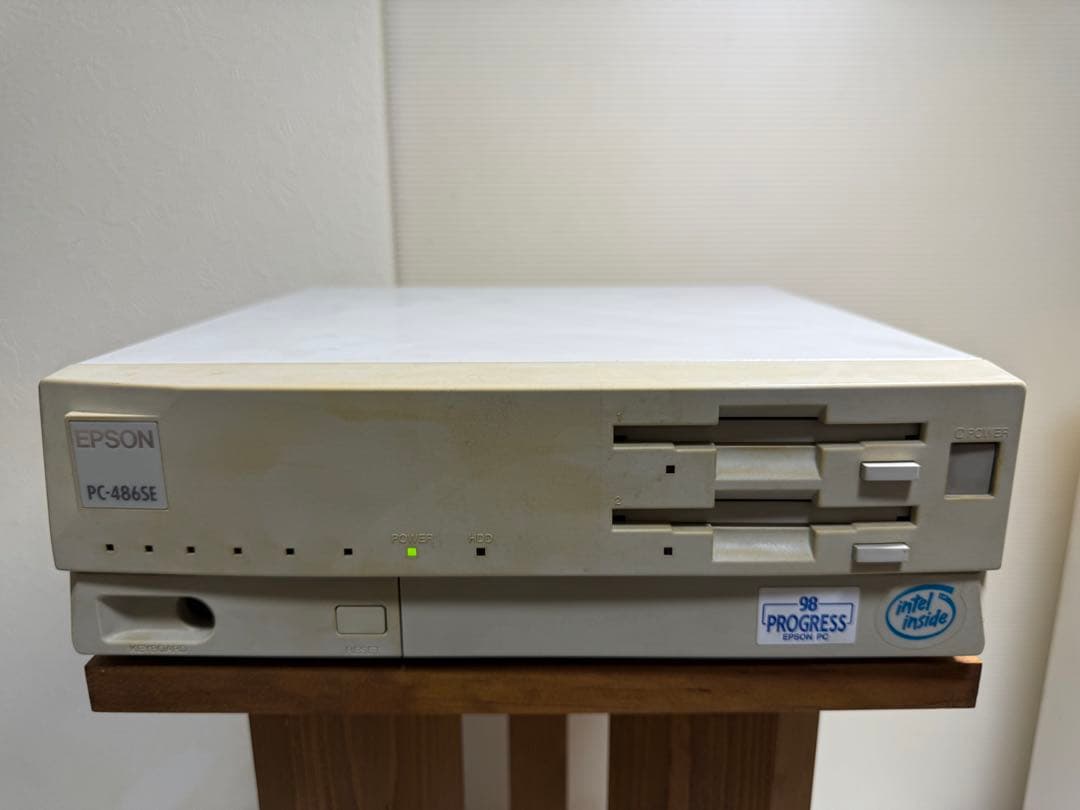 EPSON PC-486SE（2）本体のみ通電OKジャンク品