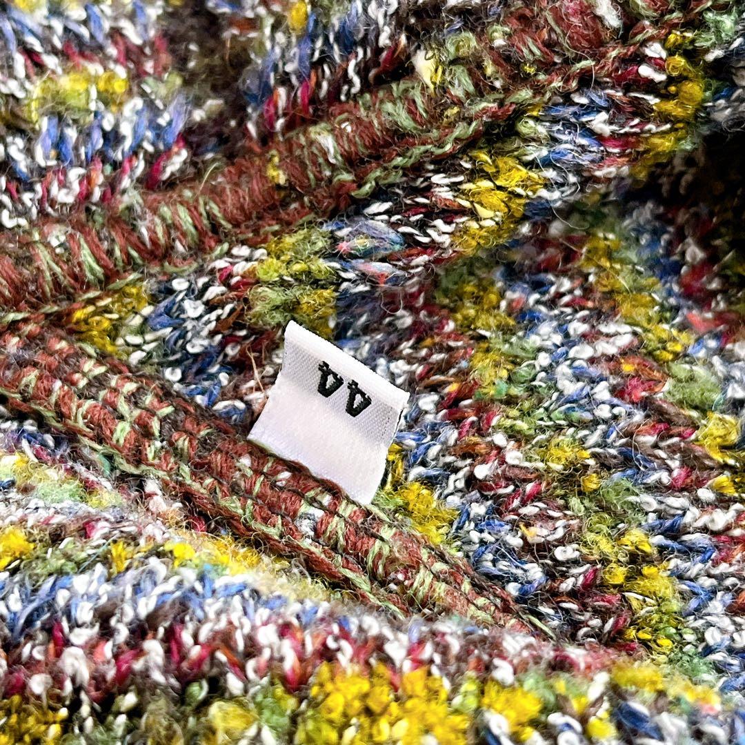 美品✨MISSONI SPORT アルパカ混 ニットジャケット 44 イタリア製