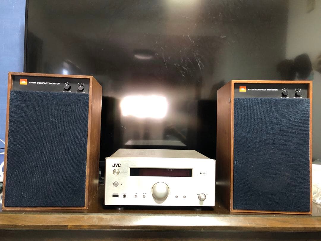 JVC K2 ミニコンポ 2ウェイスピーカー