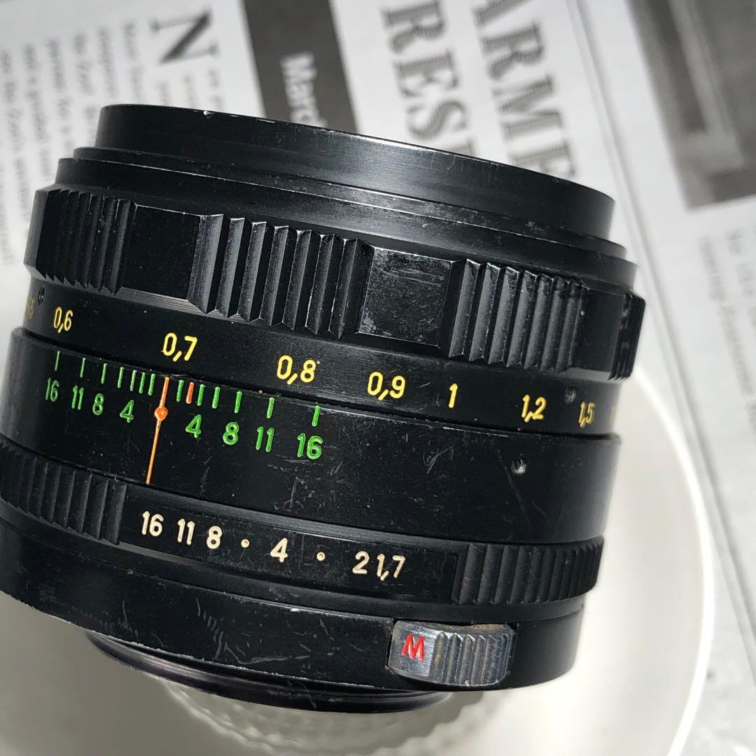 m42 Zenitar 50mm f1.7 m42マウント