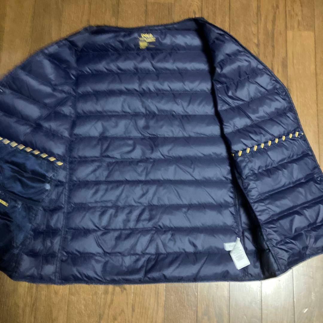ラルフローレン　ダウンベスト　パフォーマンス　インナーダウン　ネイビー　M