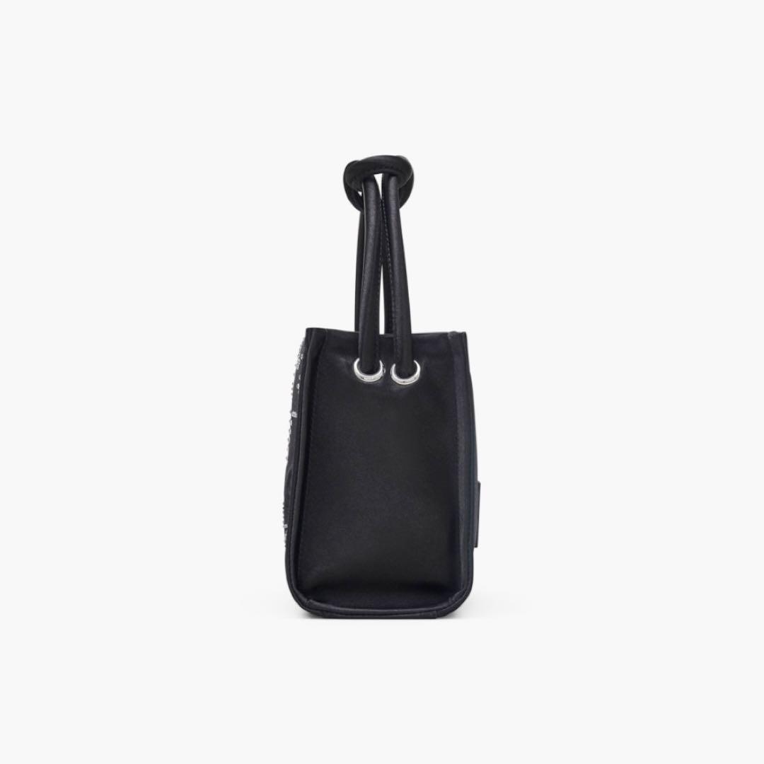 MARCJACOBS スター サテン ミニ トート バッグ マークジェイコブス