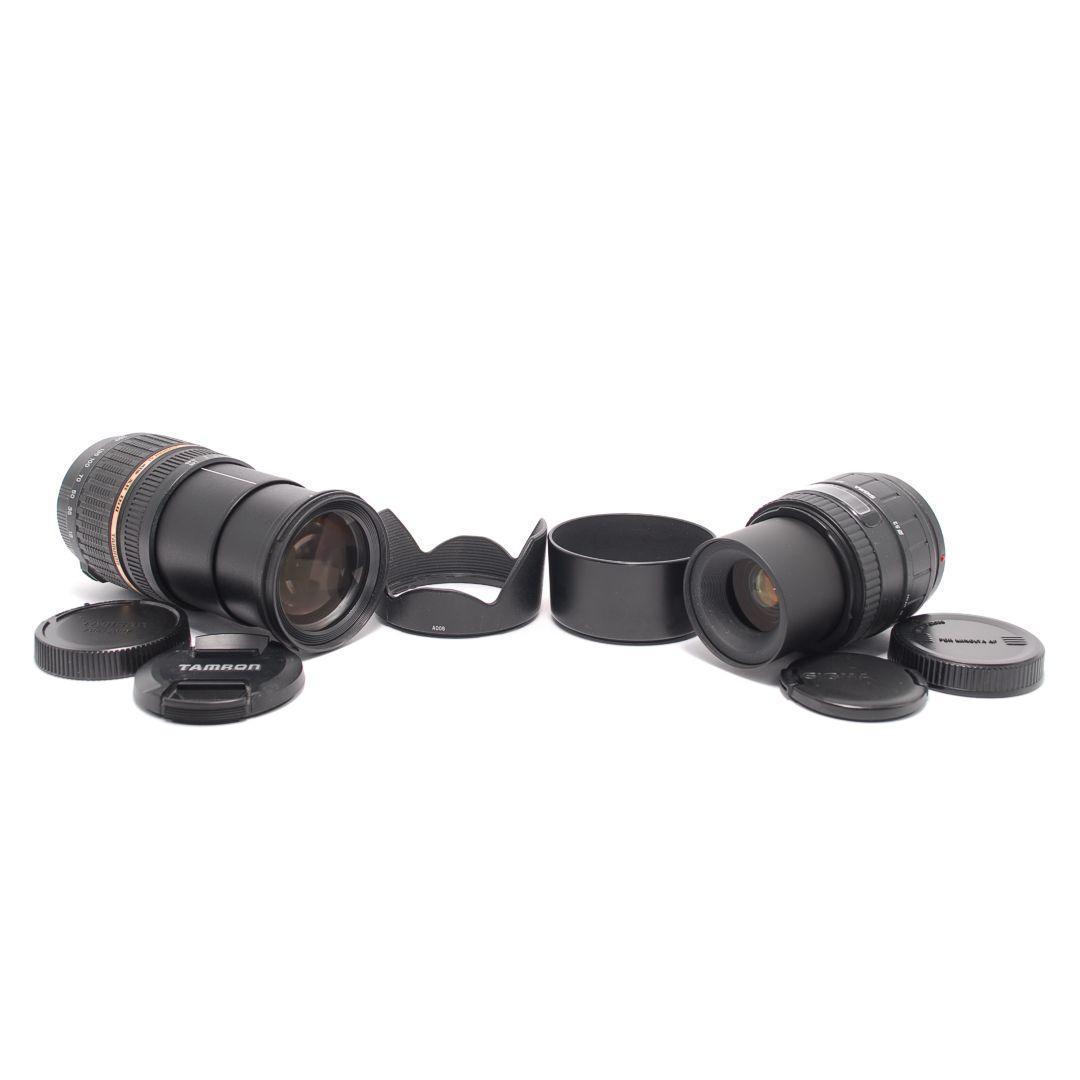 ❤即購入1000円OFF❤ ソニー α700 マクロ単焦点 × 高倍率レンズ