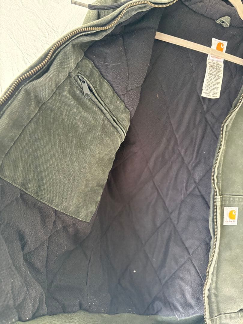Carhartt Active Jacket WJ130 mos 雰囲気抜群