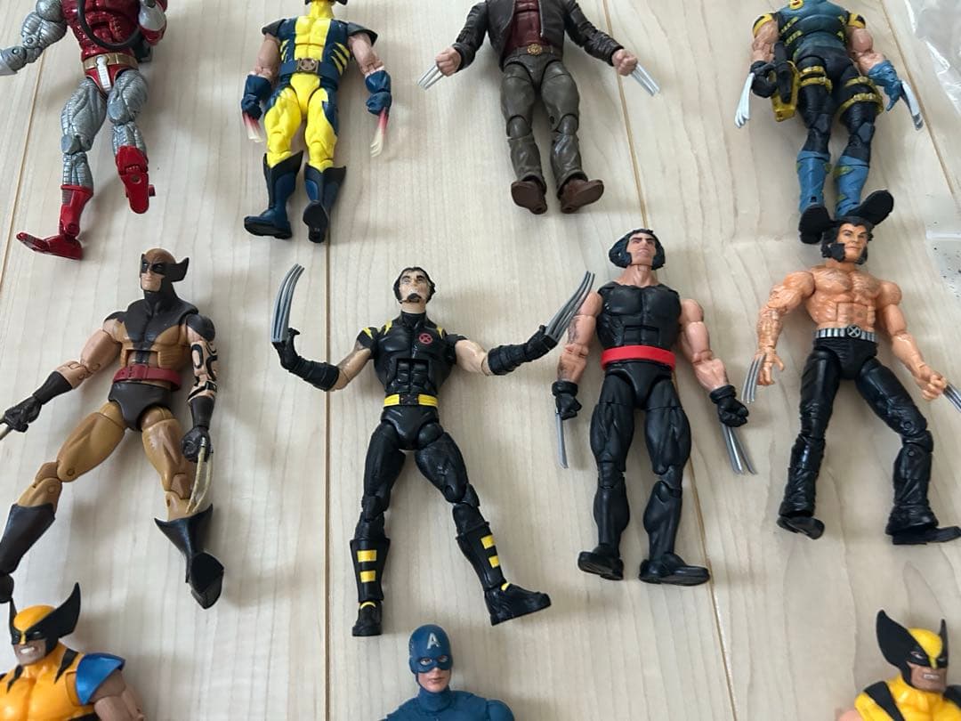 マーベルレジェンド ウルヴァリン フィギュア 13体セット