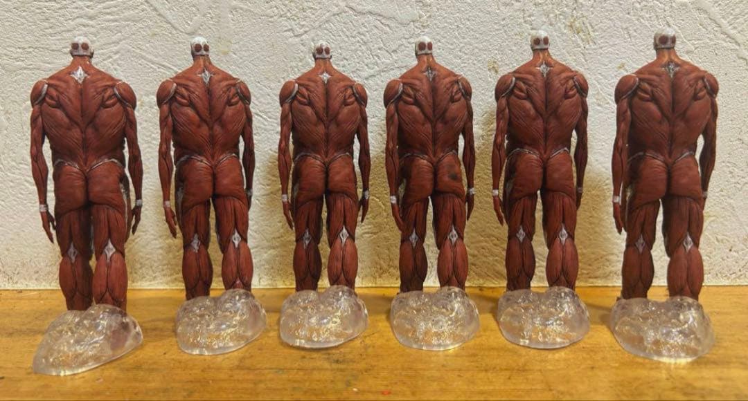 進撃の巨人 一番くじ フィギュア 地鳴らし 全6種　I賞　リペイント