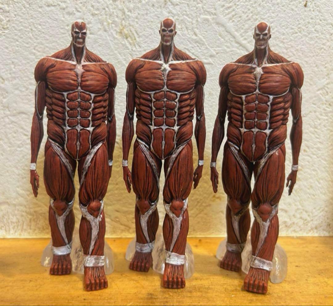 進撃の巨人 一番くじ フィギュア 地鳴らし 全6種　I賞　リペイント