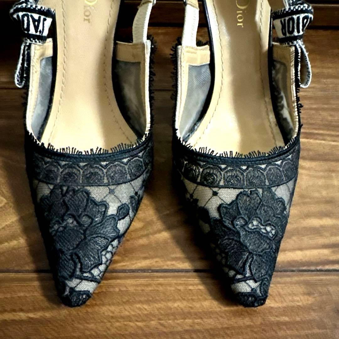Christian Dior J'Adior スリングバックパンプス ブラック