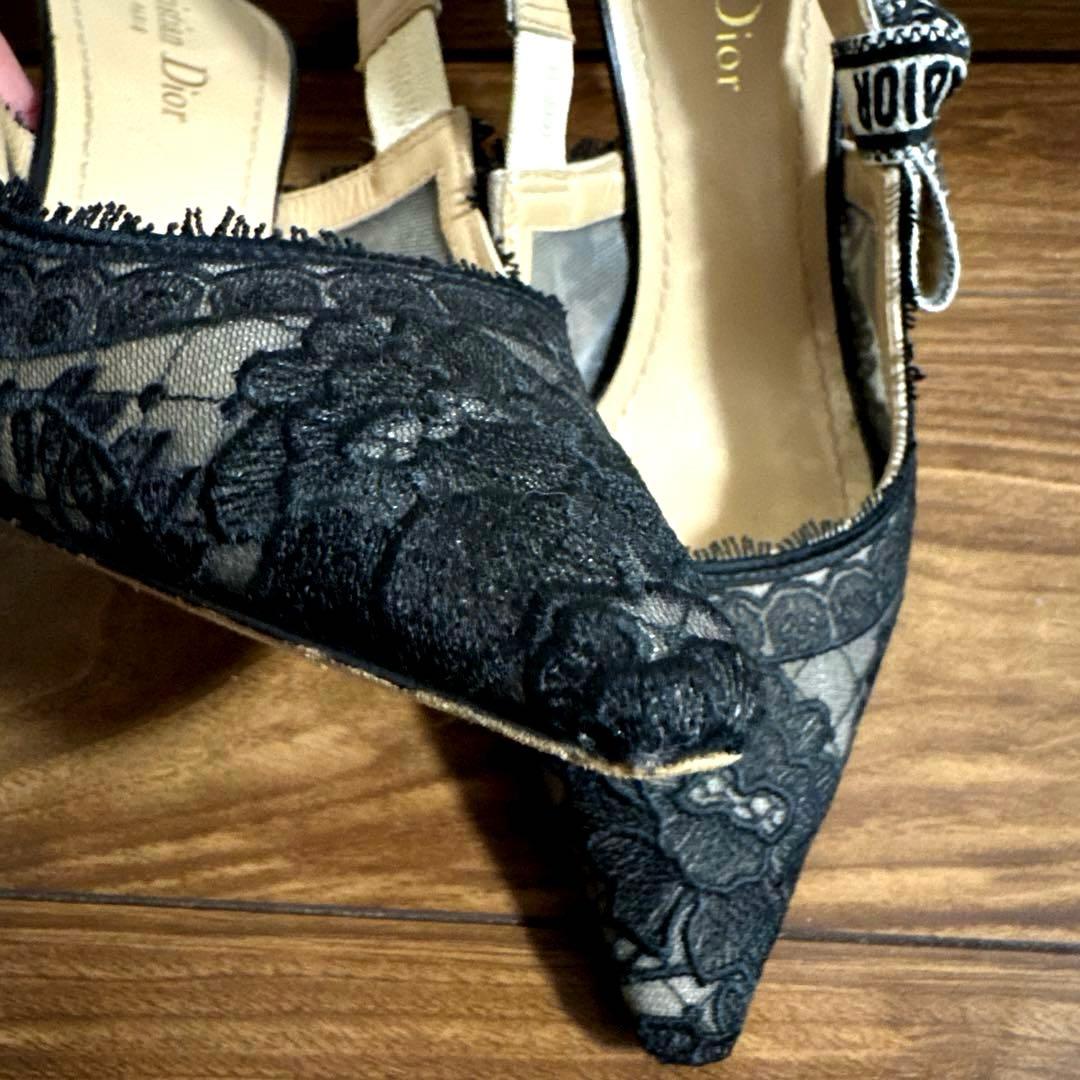 Christian Dior J'Adior スリングバックパンプス ブラック