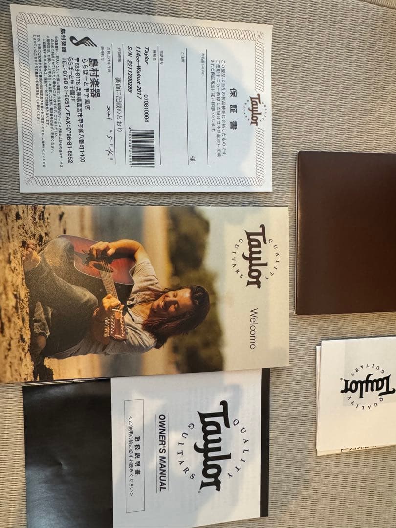 aioi【Taylor】アコースティックギター 114ce 新品同様