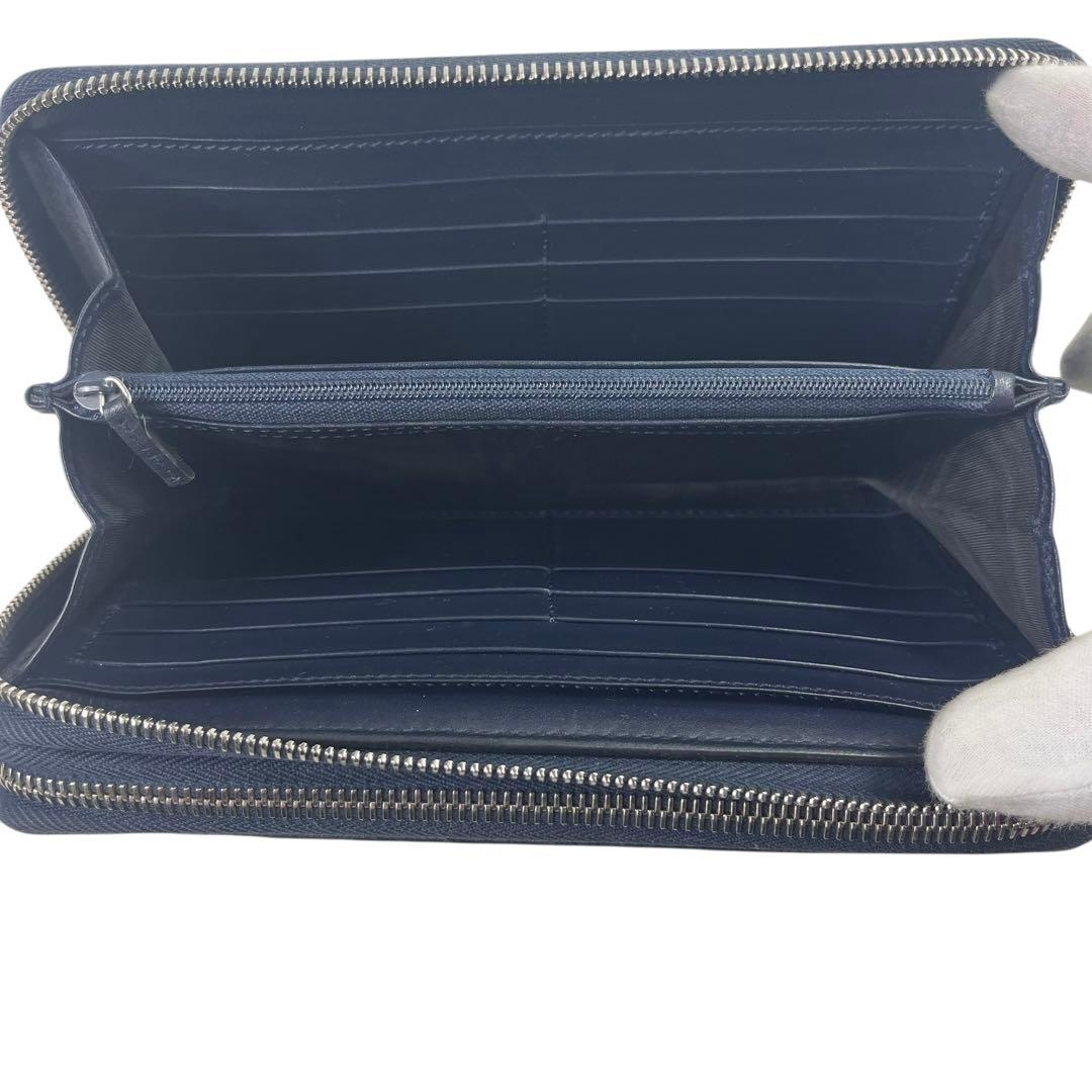 大容量 グッチ トラベルケース 長財布 ダブルファスナー レザー マイクロシマ