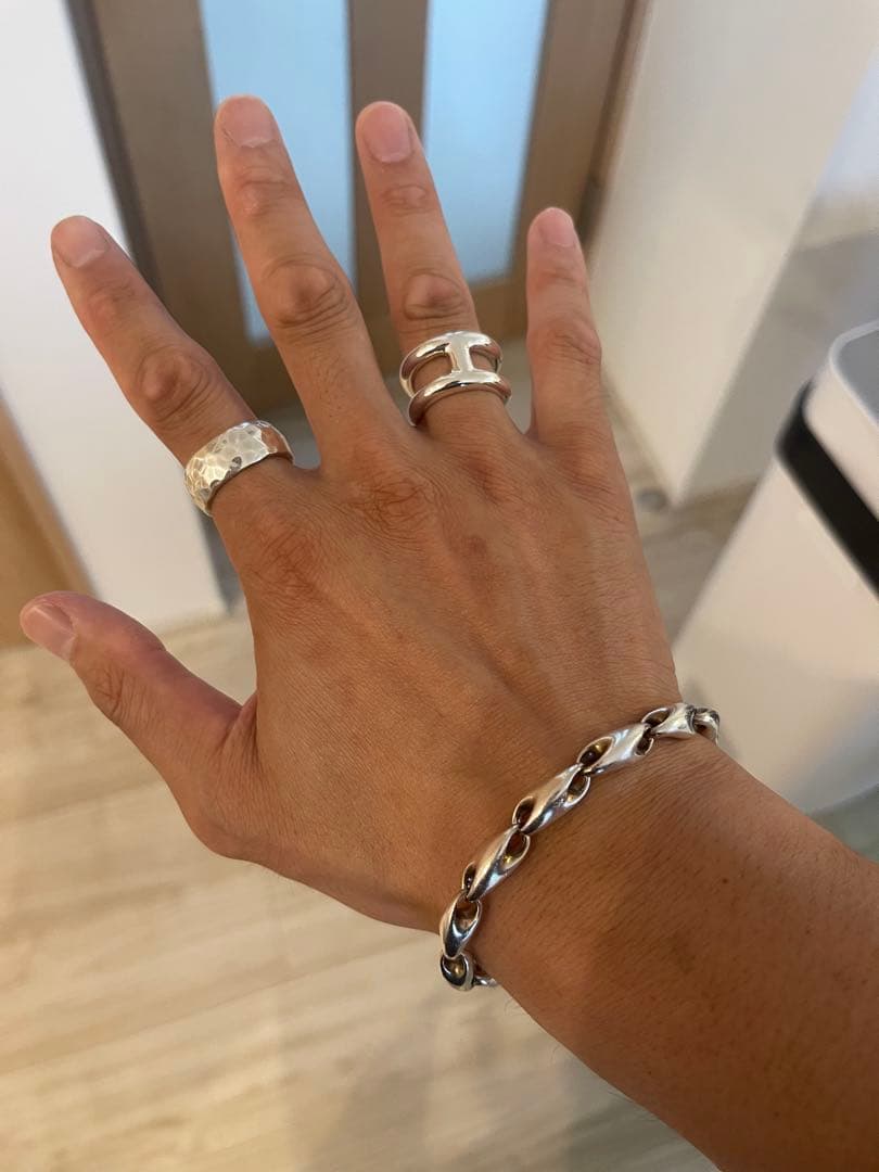   シルバーブレスレット　Lサイズ