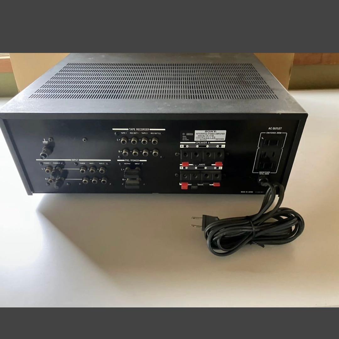 SONY TA-F7B ステレオアンプ プリメインアンプ ②