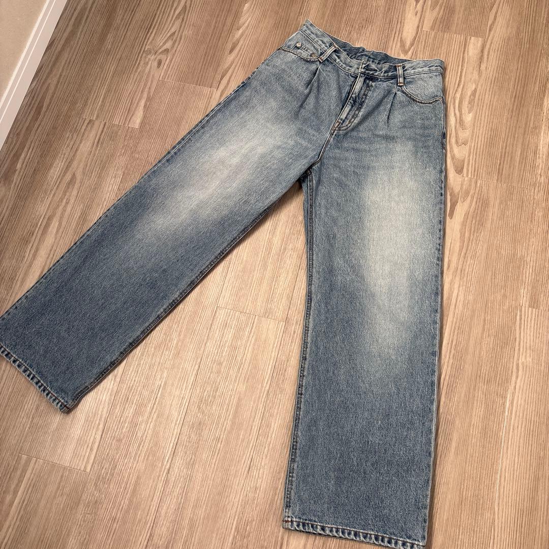 【定価3万】ドゥーズィエムクラス　タックバギーデニム38サイズ　2023年