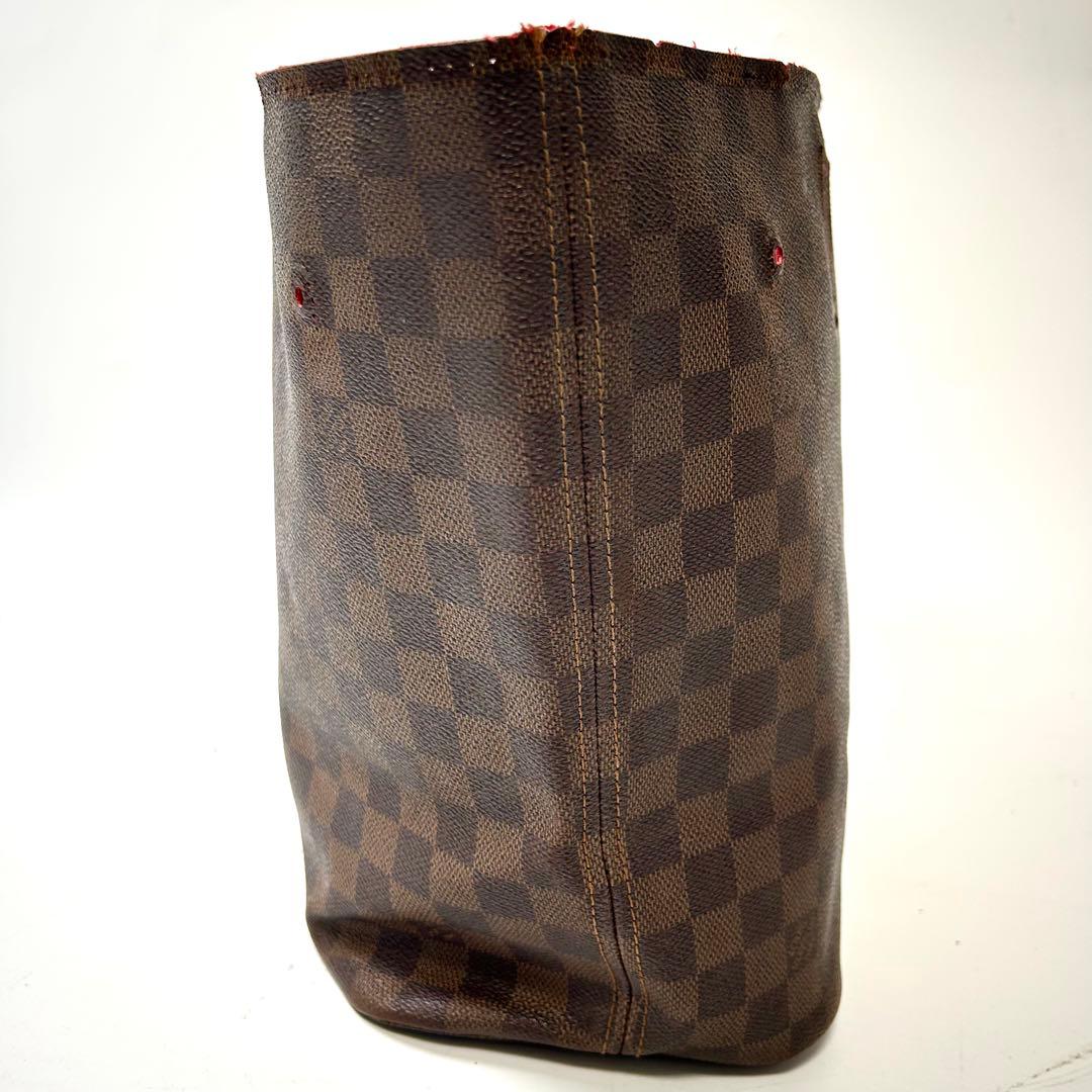 ルイヴィトン　ダミエ　ネヴゥーフル　ハンドバッグ　取手破損　ジャンク