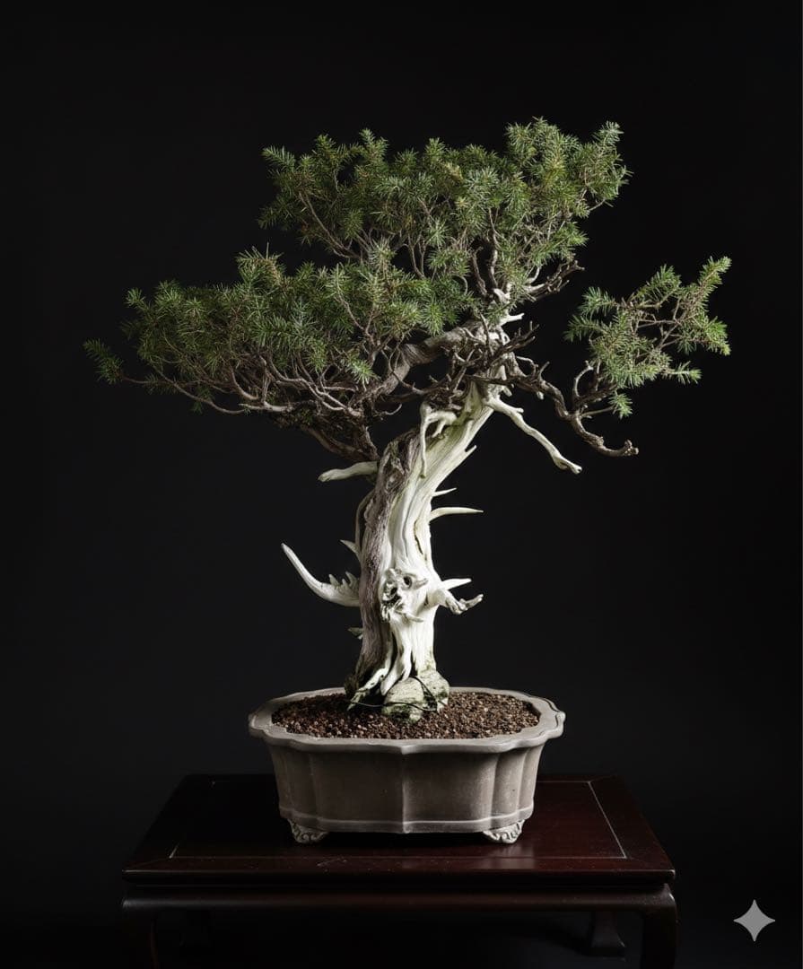 希少！山採り 杜松 展示会 イボジン 真柏 大品