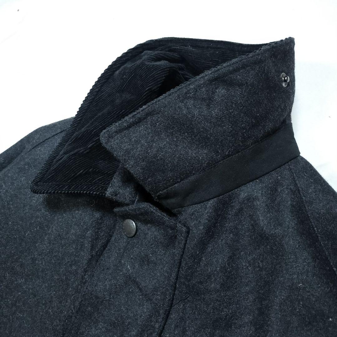 00s Barbour wool beaufort ブラック L