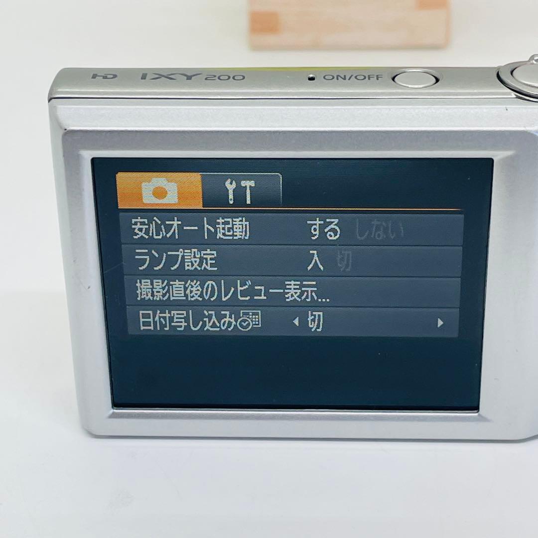 【美品】Canon コンパクトデジタルカメラ　IXY 200