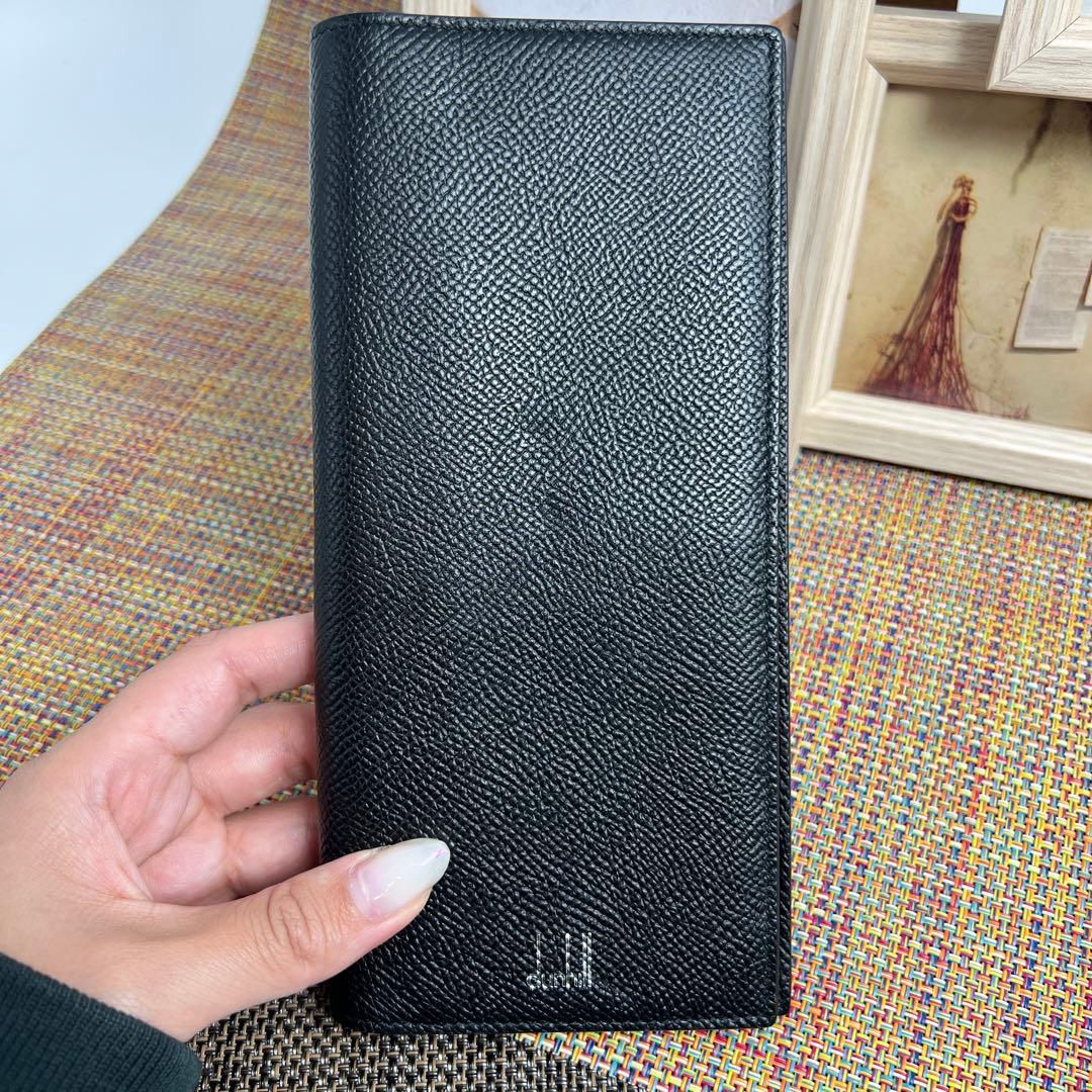 ✨極美品✨dunhill ダンヒル　ロングウォレット 長財布 ブラック　メンズ