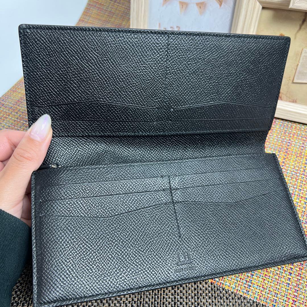 ✨極美品✨dunhill ダンヒル　ロングウォレット 長財布 ブラック　メンズ