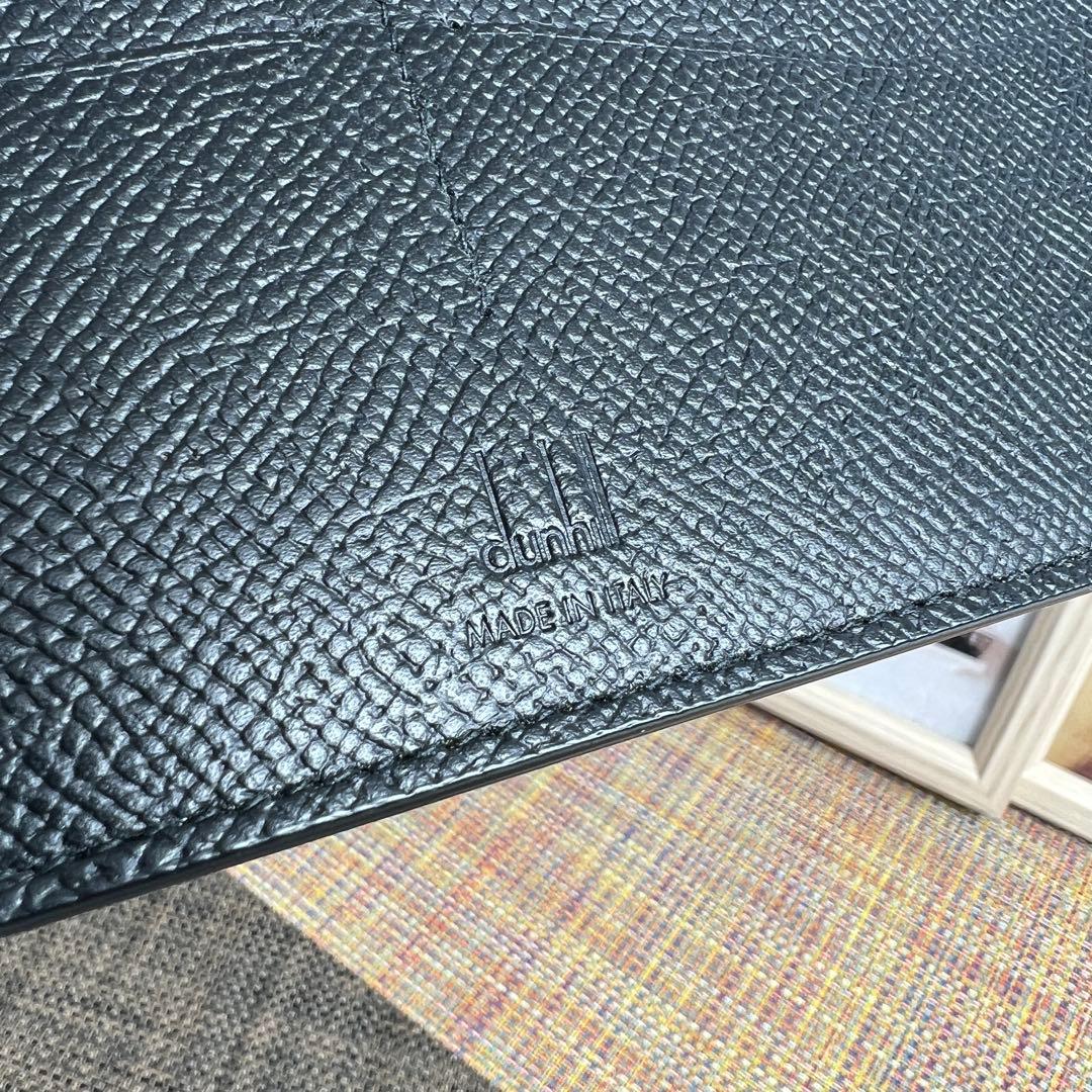✨極美品✨dunhill ダンヒル　ロングウォレット 長財布 ブラック　メンズ