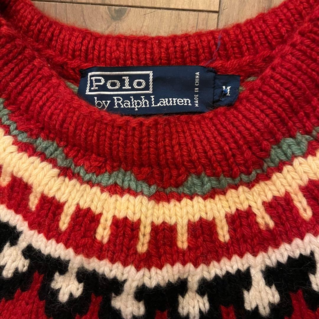 Polo Ralph Lauren ノルディックスキーセーターニットski