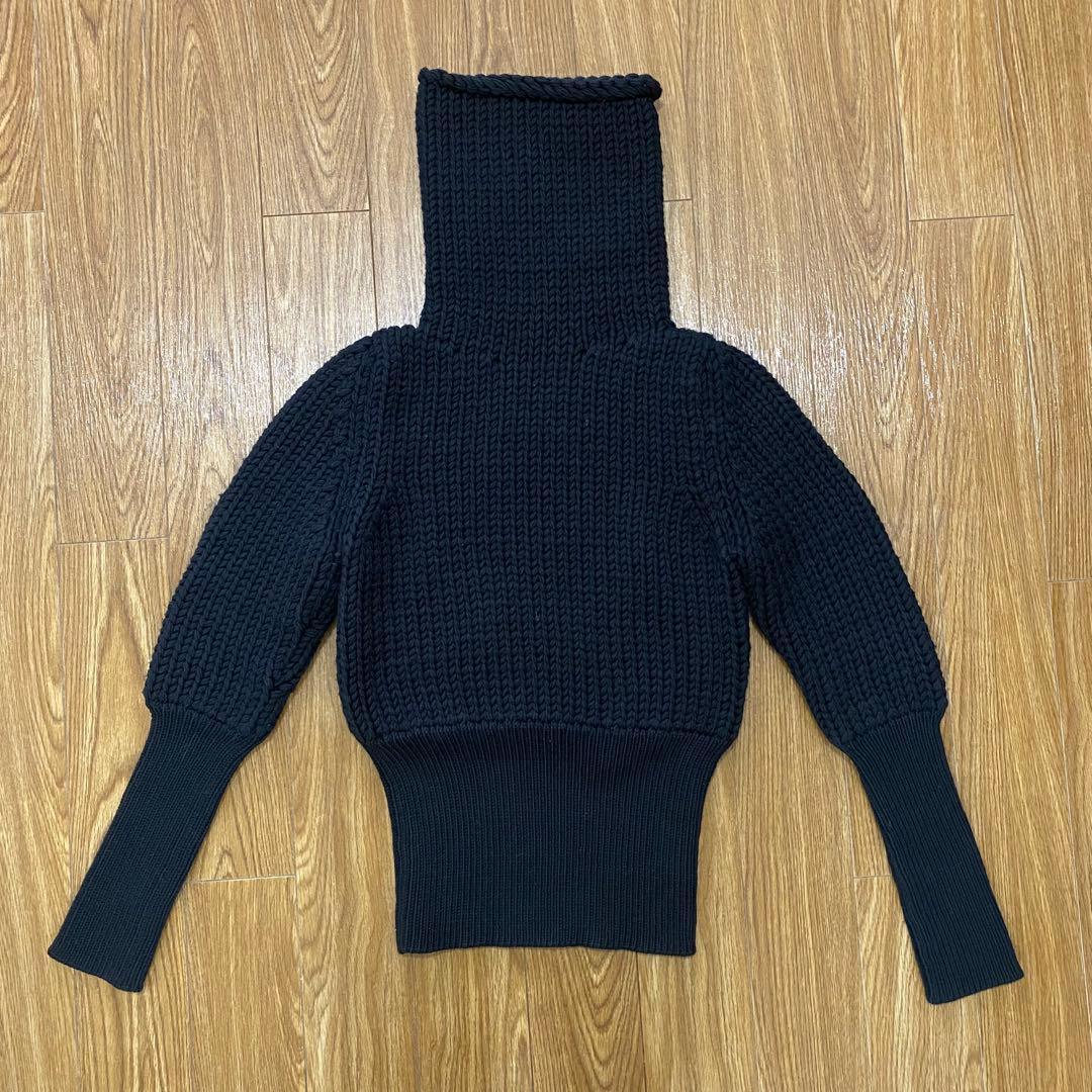 00s GUCCI TOM FORD期 ローゲージニットブラック