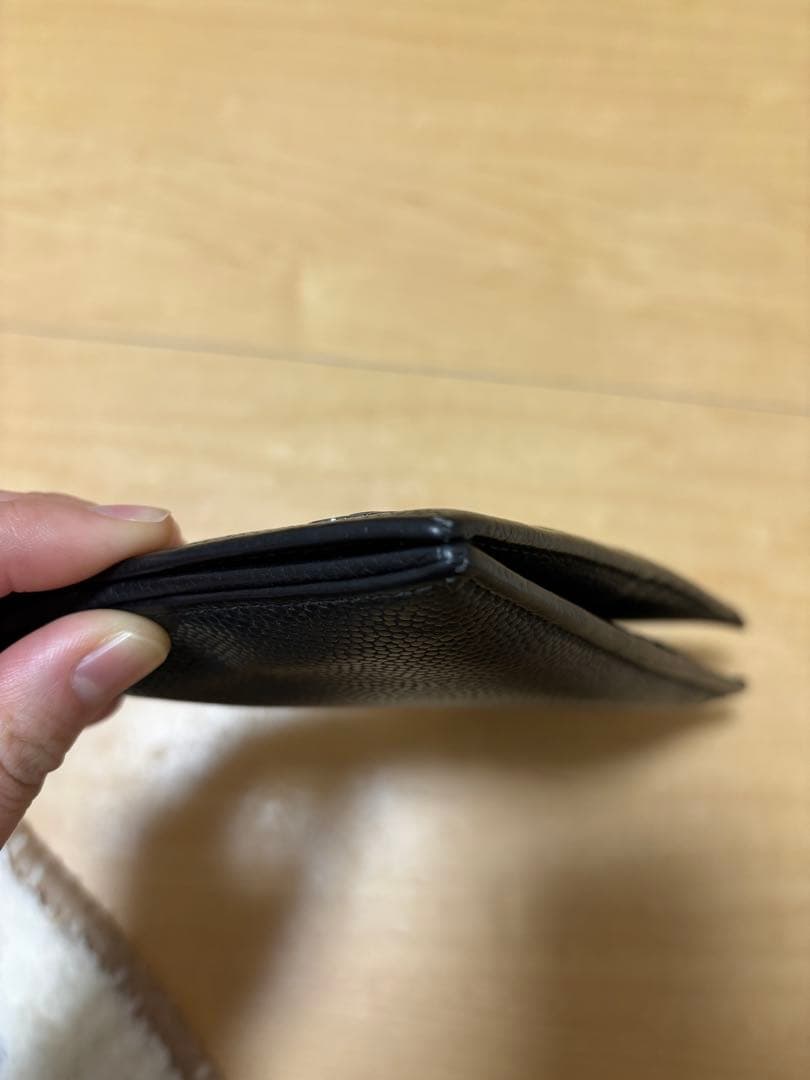 レザー ブラック 長財布