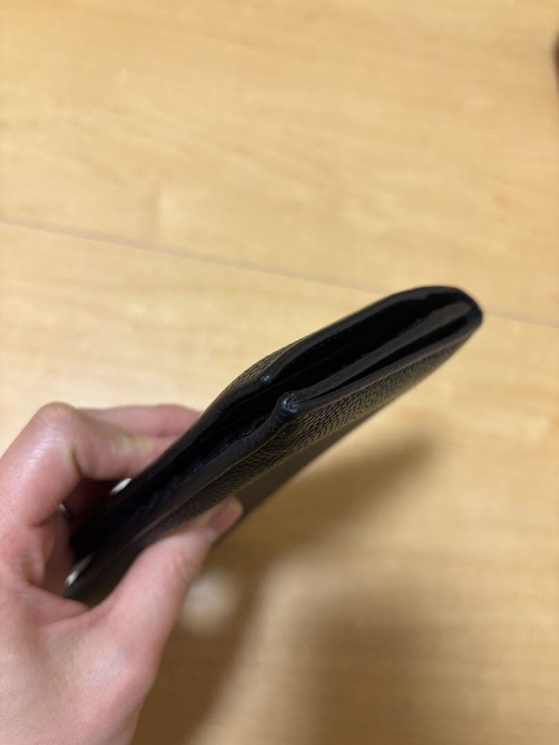 レザー ブラック 長財布