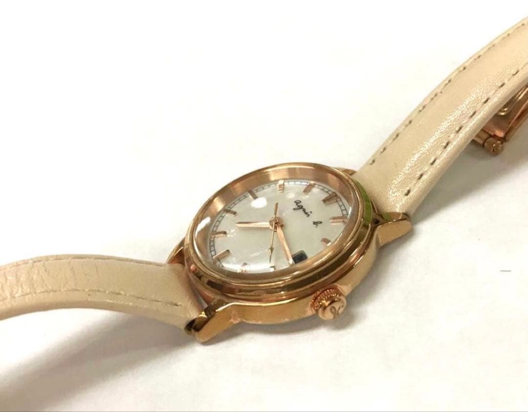 美品✨アニエスべーagnès b. ソーラーレディース 腕時計 箱あり