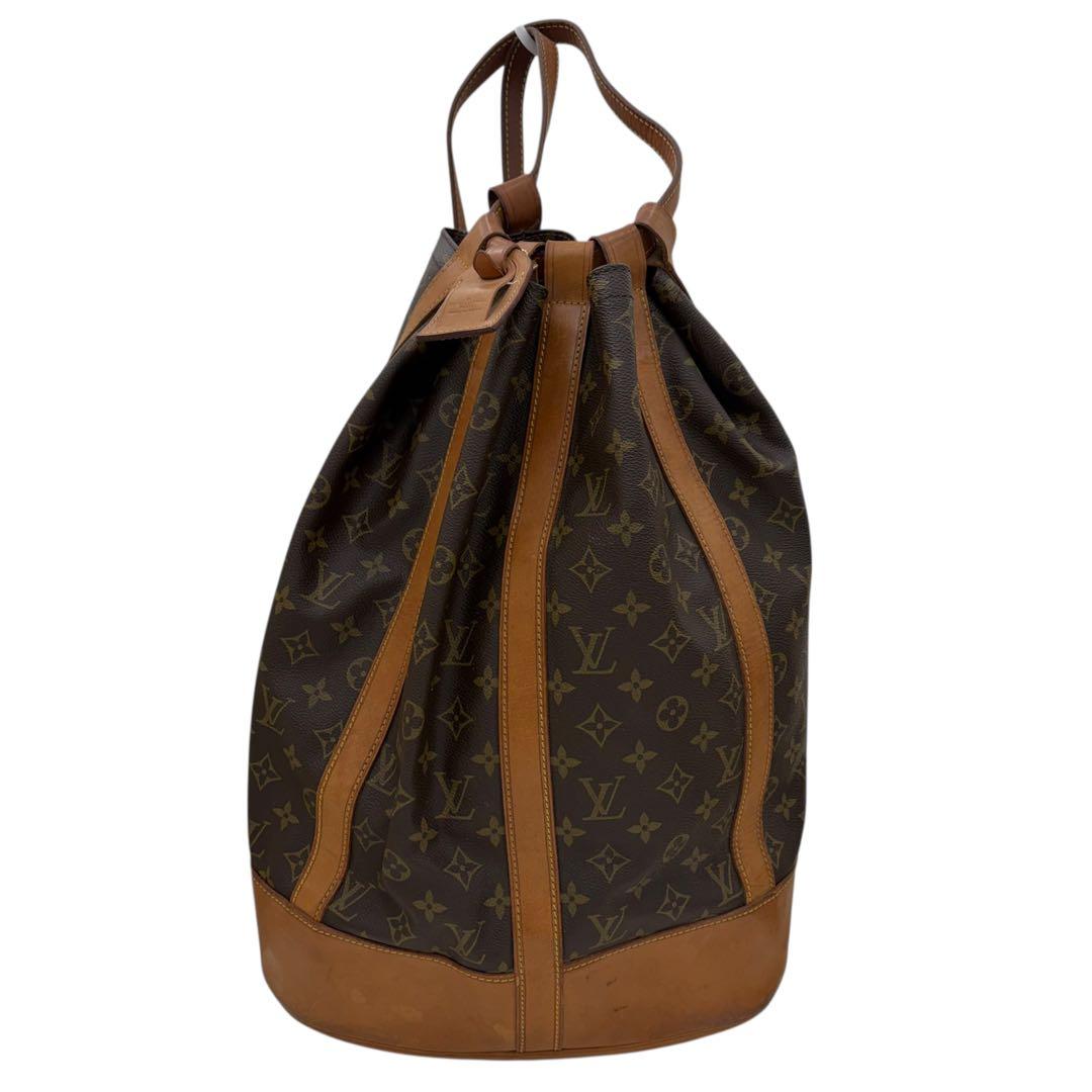 [鑑定済] ルイヴィトン モノグラム ランドネGM ブラウン M42244