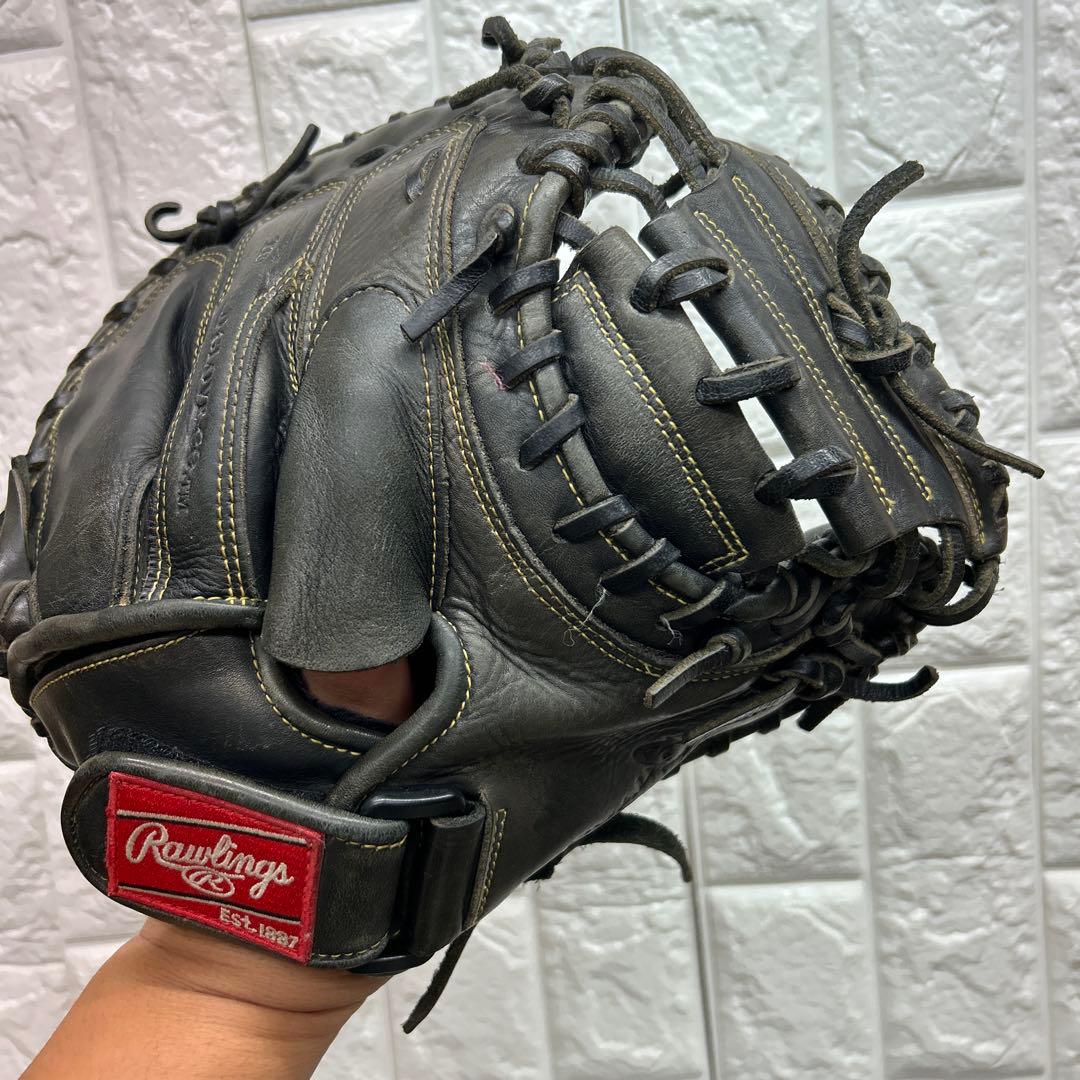 【超良型】野球 グローブ 軟式 少年野球 キャッチャーミット ローリングス