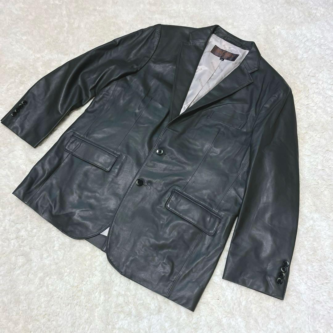 ミッシェル 　BALMAINバルマン　レザージャケット　ラムレザー