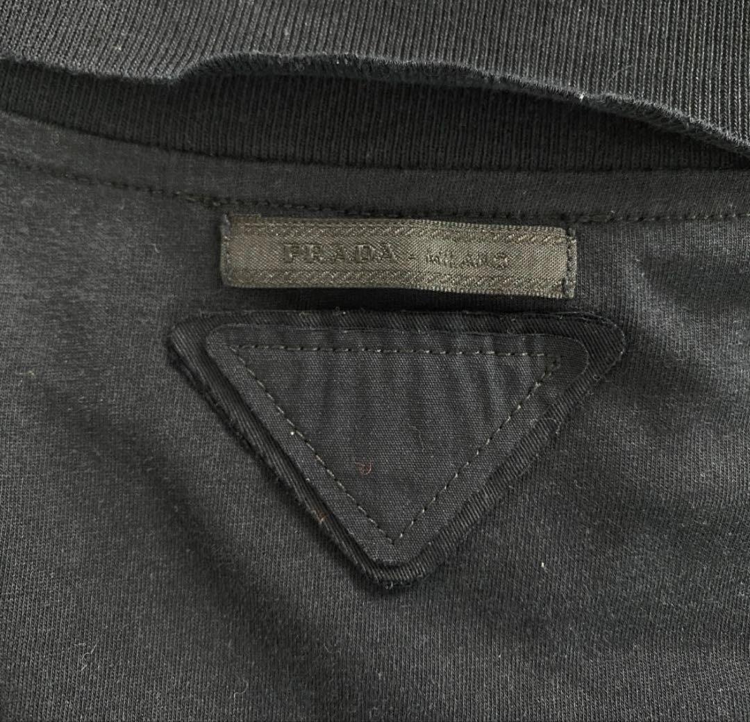 美品　プラダ　ニット　スプリング　長袖Tシャツ　ストレッチタートルネック