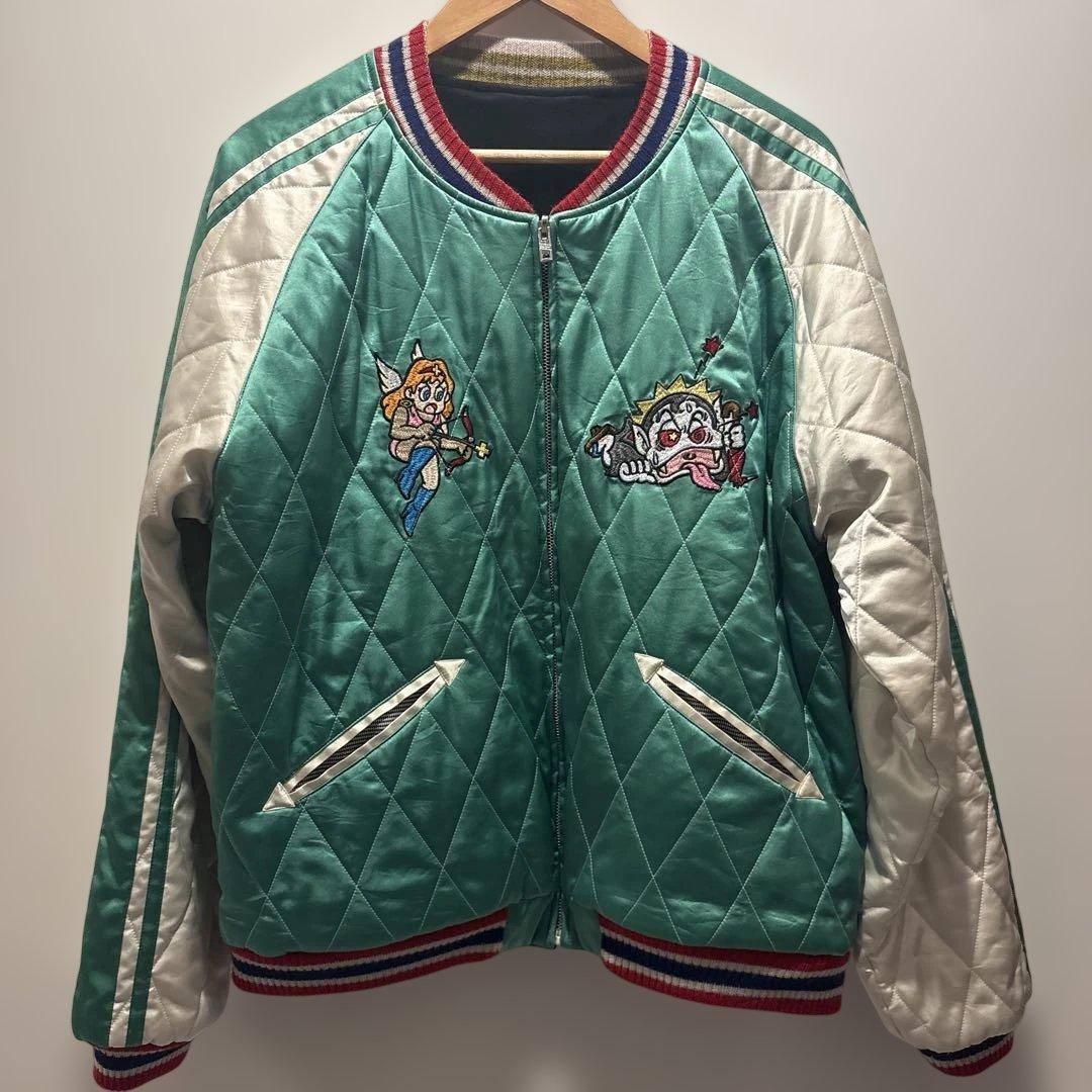 Hide サプール　sapeur ビックリマン　スカジャン　サイズL